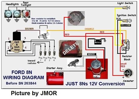 12 Volt Wiring Diagram For 8n Ford Tractor Images Wiring Collection