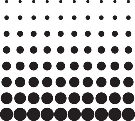 Connecting The Dots Circle Pattern Halftone Retro Modern