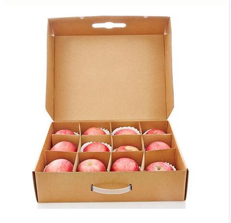 Waterproof Keep Fresh Apple Peach Fruit Packaging Box China Fruit Box