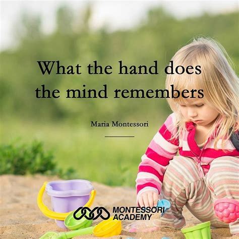 One Of The Reasons Why Montessori Education Is So Effective Is Because