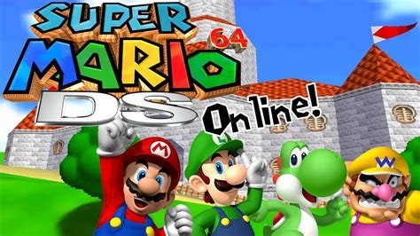 Super Mario 64 Online Super Mario 64 Ds Co Op Intro Cutscene Youtube