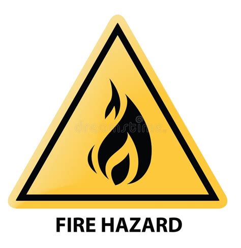 Fire Hazard Stock Illustration Illustration Of Flames 10284839