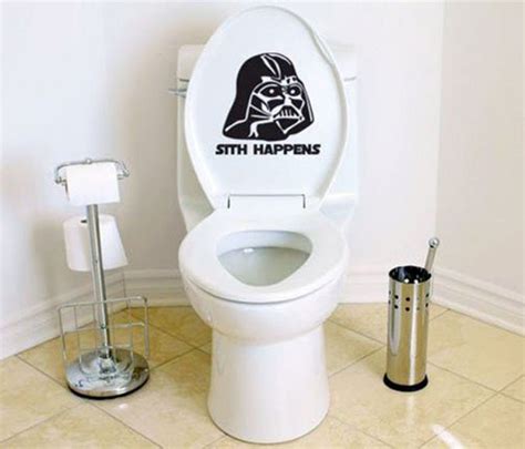 Darth Vader Toilet Decal Star Wars Bathroom Toilet Decals Harry