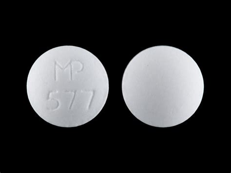 Round White Mp 577 Images Cyclobenzaprine Hydrochloride