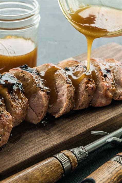 The filling gives the pork so much flavor! Roasted Maple-Dijon Pork Tenderloin Recipe | Traeger ...