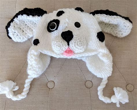 Hand Knit Puppy Dog Hat For Toddlers Childrens Floppy Etsy New Zealand