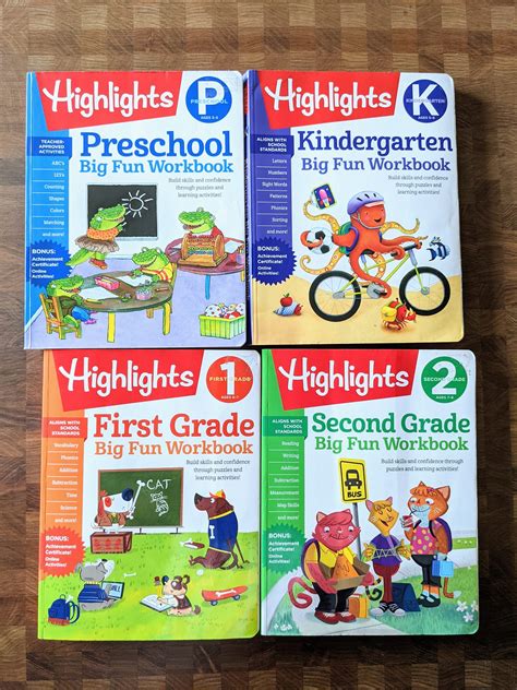 Highlights Kindergarten Big Fun Workbook 愛咪k英文