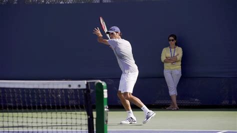 Roger Federer Forehand In Super Slow Motion 2013 Cincinnati Open