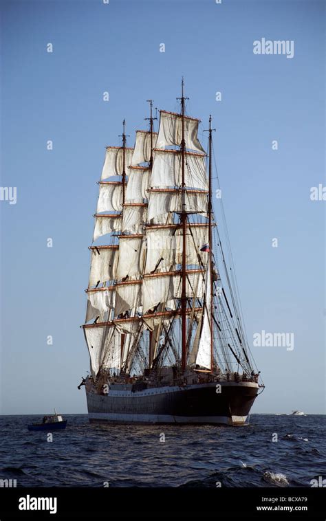 The Russian Sts Sedov Ship A Four Masted Steel Barque Funchal 500