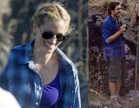 Photos Of Julia Roberts And Javier Bardem Filming Eat Pray Love