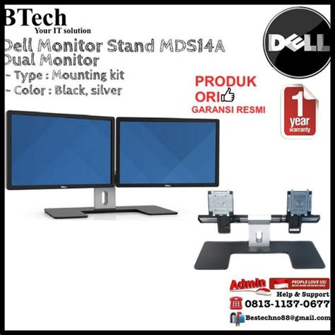 Jual Ready Stok Dell Dual Monitor Stand Mds14a Di Lapak Bintang