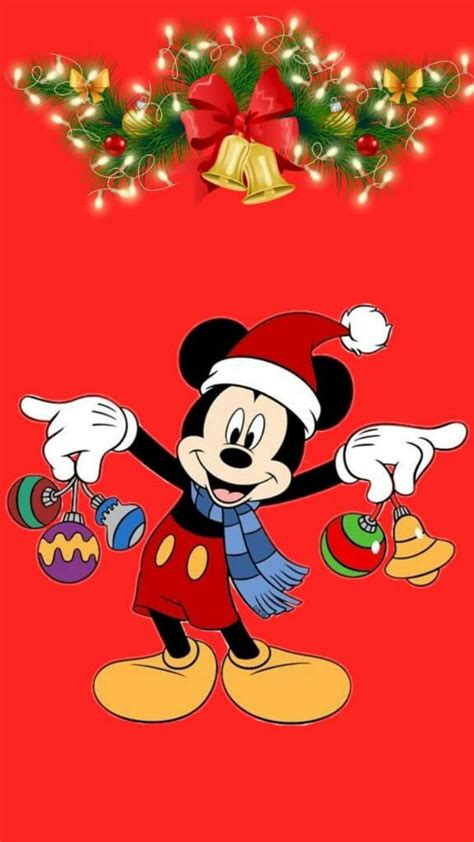 Pin By Anasilvia On Mickey♥️ Disney Merry Christmas Mickey Mouse