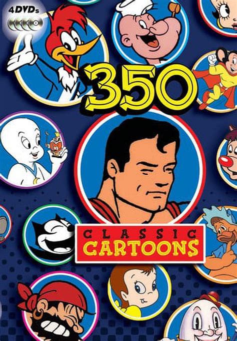 350 Classic Cartoons Dvd