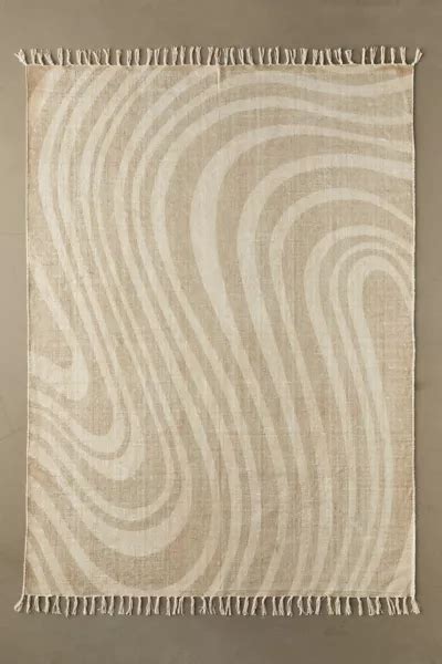 Swirl Brushed Rug Urban Outfitters
