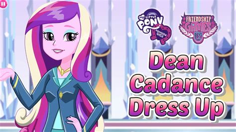 My Little Pony Equestria Girls Friendship Games Dean Cadance Dress Up