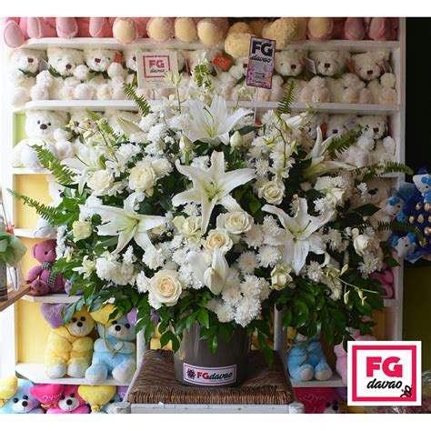 Or, if you're sending flowers overseas, we can deliver to over 140 countries. Sympathy & Funeral Flowers in A Pot - FG Davao - Flowers ...