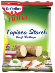 The tapioca starch in malaysia are derived from suitable sources that have been proven scientifically as nutritious and beneficial. Baking Flour - Product Range from Dr. Oetker Nona