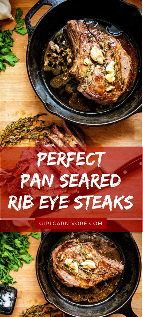 4 ideas for seasoning ribeye. Perfect Pan Seared Ribeye Steaks | Recipe | Best dinner ...