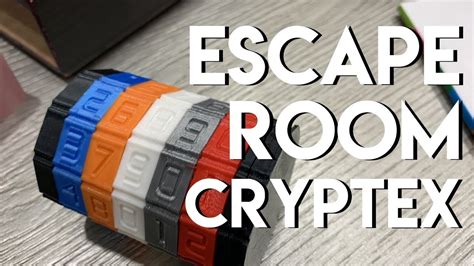 I will spend weeks researching ideas for the perfect present for an upcoming birthday or holiday. Escape Room Puzzle: DIY Cryptex and Clues - YouTube