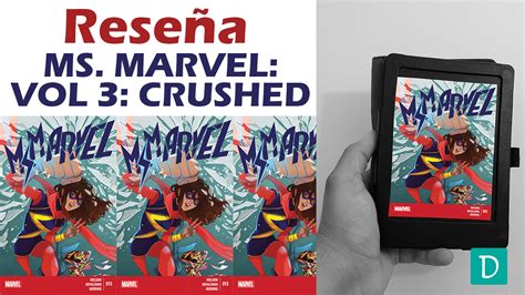 Rese A De Ms Marvel Vol Crushed Daniel Sep Lveda
