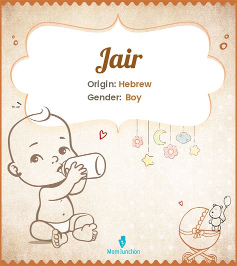 jair name meaning origin history and popularity momjunction