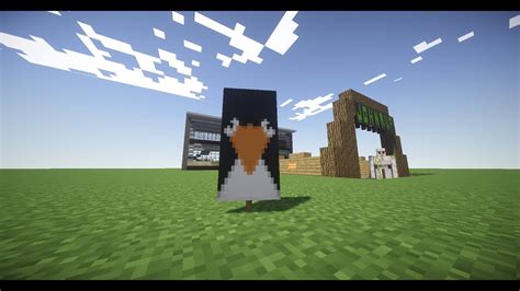 How To Make A Penguin Banner In Minecraft Youtube