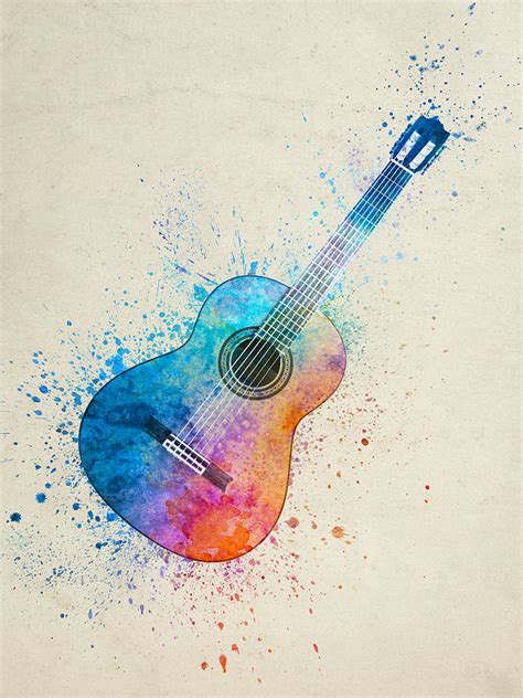 Acoustic Guitar Painting Top Painting Ideas