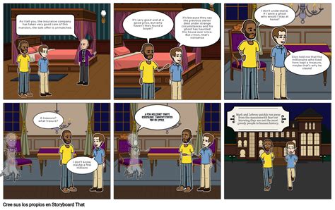 Comic Past Tense Storyboard By Cc A