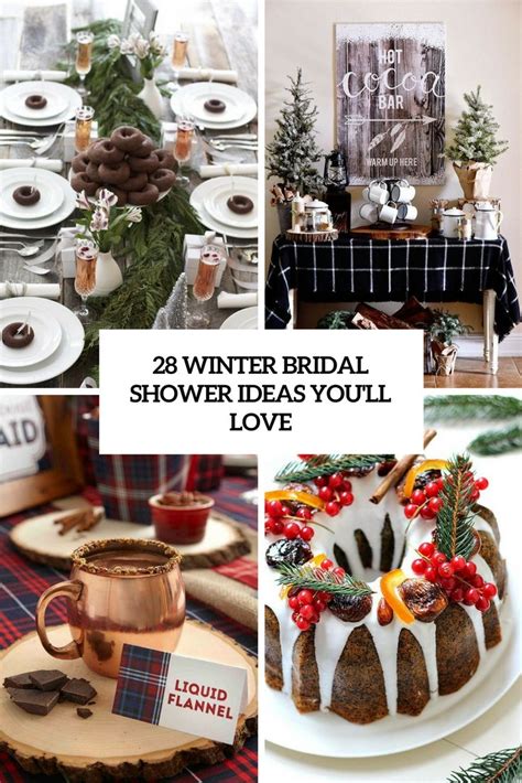Winter Bridal Shower Ideas Youll Love Cover Winter Bridal Shower