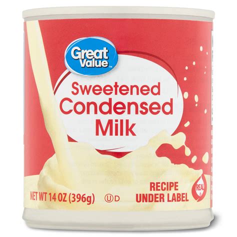 Buy Great Value Sweetened Condensed Milk 14 Oz Online At Lowest Price