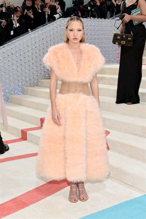 Lila Moss At The Met Gala Met Gala Red Carpet Fashion