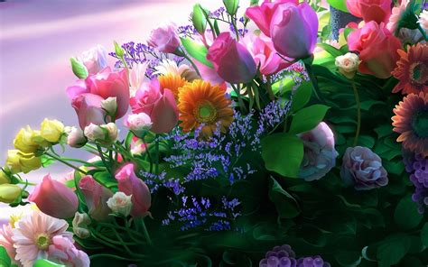 Beautiful Flowers Hd Desktop Background Wallpaper Hd