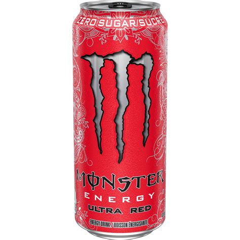 Monster Energy Ultra Red 473ml Can Walmart Canada