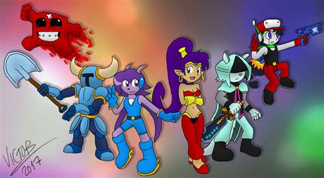 My Favorite Indie Game Characters All Together By Mrvictorfull On