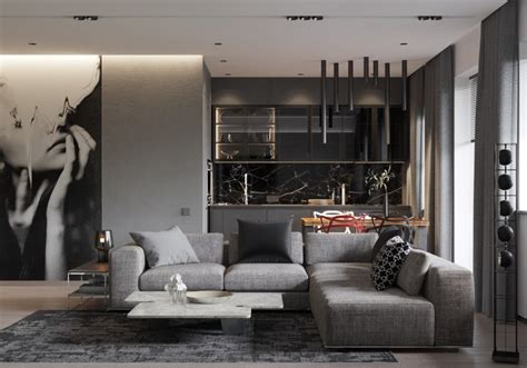 2 Modern Homes the Use Grey for a Calming Effect