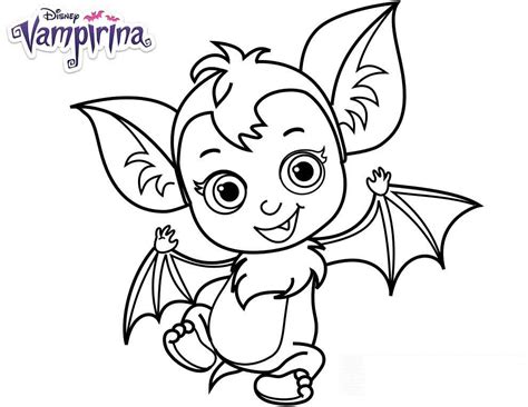 Disney Nice Vampirina Coloring Page Free Printable Coloring Pages