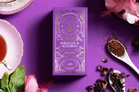 We Love The Elegant Details On This Tea Packaging Dieline Design Branding And Packaging