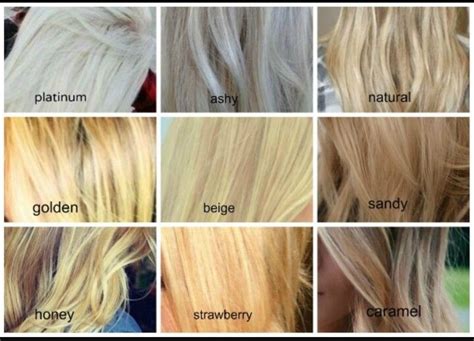 10 Different Kinds Of Blonde Fashionblog