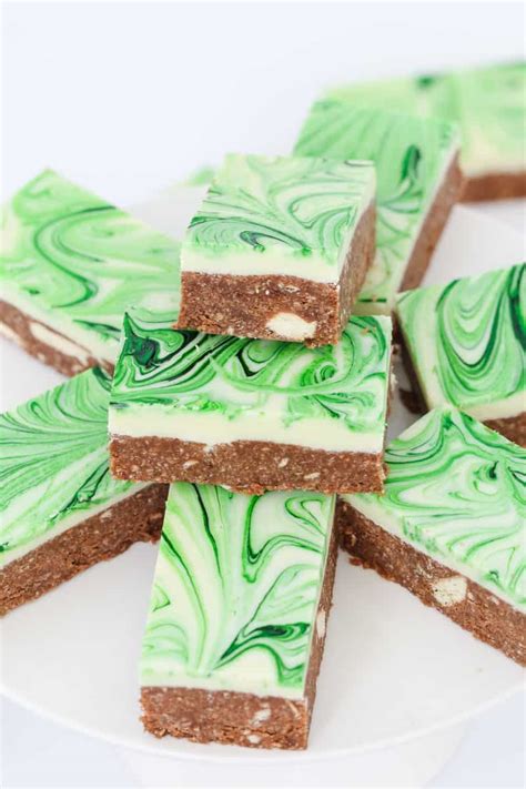 Peppermint Chocolate Slice New And Improved Recipe Bake Play Smile