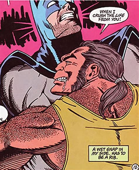 Trogg Dc Comics Bane Lieutenant Batman Enemy Character Profile