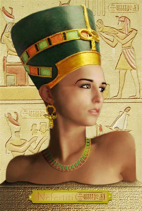 Wk 55 Nefertiti By Mackrafty On Deviantart Nefertiti Ancient Egypt