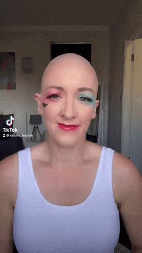 Bald Girl Headshave Gif Bald Girl Headshave Discover And Share Gifs