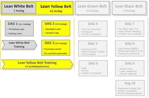 Lean Yellow Belt Training Direct Starten Met E Learning Snel Resultaat