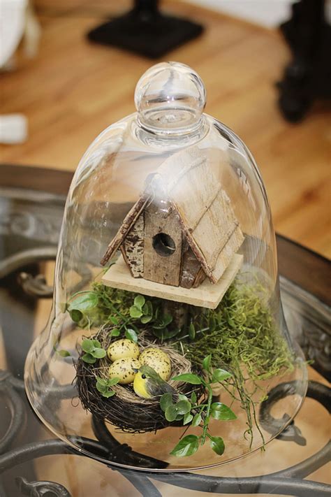 Diy Craft And Decorating Ideas With A Glass Dome Cloche