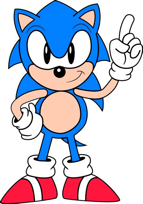 Image Classic Sonic Frontpng Sonic News Network Fandom Powered