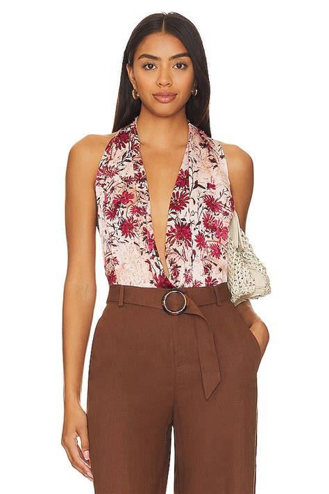 Free People X Intimately Fp There She Goes Bodysuit In Romantic Combo