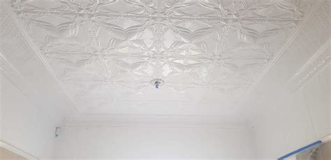 Thinking about tin ceiling panels? Ceiling Restoration By Applied Painting