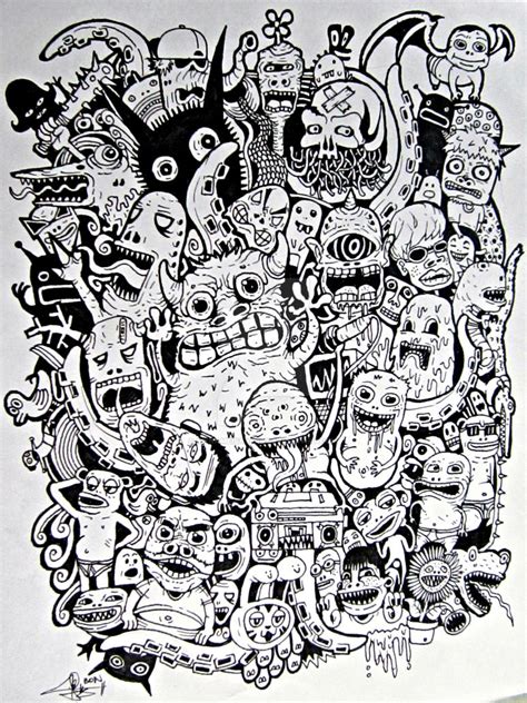 Doodle Monster By MyNameISaVERB On DeviantArt