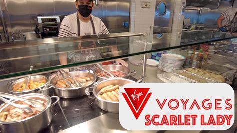 Virgin Voyages Scarlet Lady Tour The Galley Oakland Travel Youtube