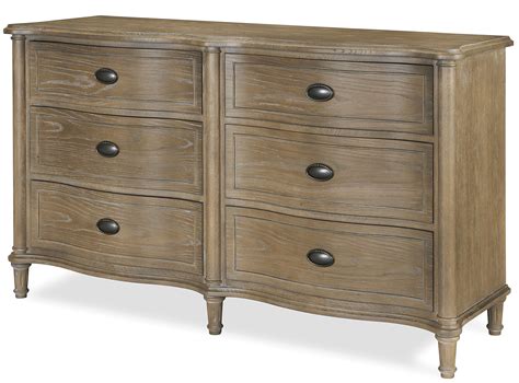 Universal Curated 6 Drawer Dresser With Shaped Front Jacksonville
